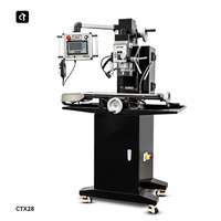 Machine de fraisage et de perçage CNC miniature à 3 axes verticaux CTX28, compacte pour les applications éducatives et industrielles