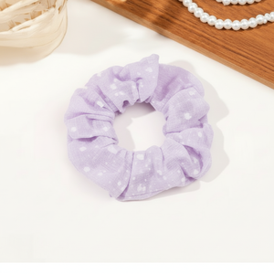 Fasce per capelli elastiche con fiori di raso di lusso retrò per donne e ragazze di moda con coda di cavallo vendita all'ingrosso - Product Image 2