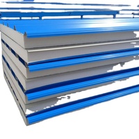 Panneaux sandwich isolés en acier EPS ignifuges de 75 mm pour matériaux de construction en acier