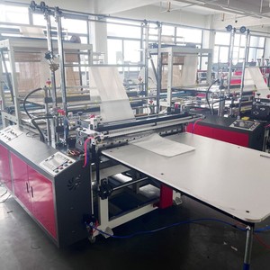 Machine de fabrication de sacs entièrement automatique à double canal servo Hongtong RHT-500*2 pour sacs non tissés, fabricant chinois, 220V, plastique - Product Image 1