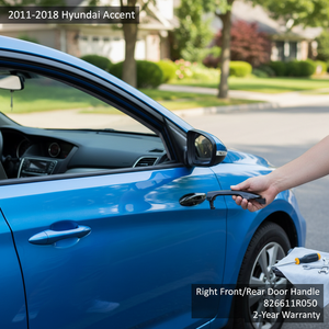 Poignée de porte avant/arrière droite Hyundai Accent Blue 2011-2018 826611R050 Garantie de 2 ans Prix d'origine TR pour une seule unité - Product Image 3