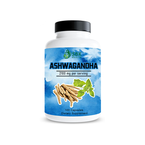 Hot Selling Ashwagandha Capsule with Ashwagandha Powder and Black Pepper Helps Immune System <b>Supplement</b> - Product Image 1