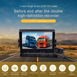 Szdalos t771b 2CH xe tải hệ thống giám sát 7 inch video ghi âm màn hình với <span class=keywords><strong>IR</strong></span> ánh sáng máy ảnh - Product Image 2