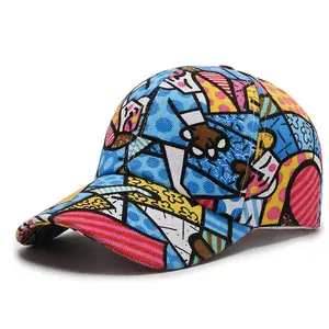 YJL Wholesale Custom Korean Print Outdoor Breathable Sunscreen Hats Caps Sports Caps Baseball Caps For Man