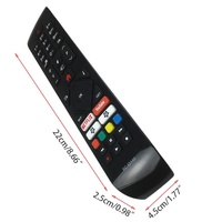 Hitachi 4K Smart TV Télécommande Nouveau RC43140 avec matériau plastique à code fixe