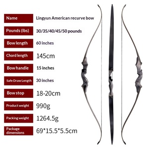 <span class=keywords><strong>Arc</strong></span> recurvé démontable en <span class=keywords><strong>bois</strong></span> 30-50 LB pour adultes et jeunes, <span class=keywords><strong>arc</strong></span> de chasse et de tir à l'<span class=keywords><strong>arc</strong></span> en plein air avec poignée, branches, corde et repose-corde - Product Image 3