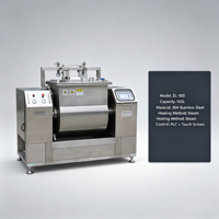Machine à pétrir à la vapeur RUNYUAN 150L, machine automatique pour la préparation de boulettes de riz vert et de peaux de Qingtuan