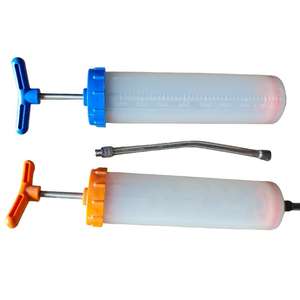 कारखाने पुनः प्रयोज्य टिकाऊ 400 मिलीलीटर प्लास्टिक हैंड ड्रिंच सीरिंज लंबी नोजल कुत्ते की बड़ी पशु चिकित्सा के लिए आसान ऑपरेशन - Product Image 3