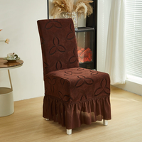 Housses de chaise de salle à manger, Housses de chaise de salle à manger en gros, Usine source pour les housses de canapé et les housses de chaise, Polyester