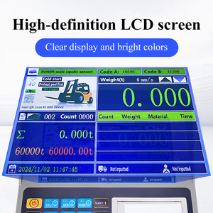 Pushton fiable mécanique chariot élévateur balance ABS matérielLCD OEM/ODM pour la vérification du poids de la cargaison - Product Image 2