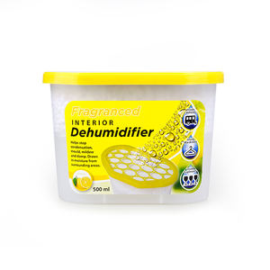 500ML 7,7 Oz Caja de deshumidificación seca sin perfume para el hogar Erradicar el olor Cajas absorbentes de humedad interior para armario Baños Cocina - Product Image 3