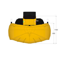 Nouveau modèle de bateau Panga efficace pour la pêche à la ligne, console centrale, facile à utiliser, à vendre