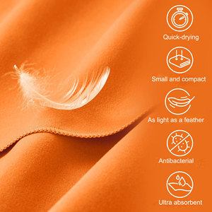 Custom Label Microfiber Gym Anti-Slip Embroidered Sports Towel for Adults Woven Technics - Product Image 4