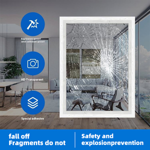 Oro Plata Aislamiento térmico Protección DE PRIVACIDAD Película de construcción Ventanas DE LA CASA Película de espejo vidrioso decorativo - Product Image 4