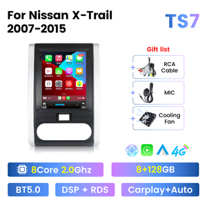 MEKEDE voiture 9.7 pouces Android écran tactile gps navigation car-play auto 8core WiFi pour <span class=keywords><strong>Nissan</strong></span> X-Trail 2007-2015 - Product Image 4