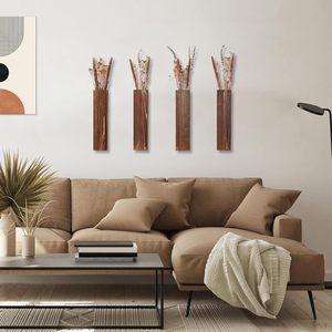 ชุดไม้วอลนัทสี่เหลี่ยมตกแต่งบ้านทันสมัยสำหรับห้องนั่งเล่น4ชิ้นประกอบด้วย<span class=keywords><strong>ดอกไม้</strong></span><span class=keywords><strong>แห้ง</strong></span>-เดือนรอมฎอนสำเร็จการศึกษา - Product Image 3