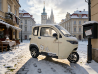 Coche Eléctrico Sin Licencia de Conducir, Vehículo Eléctrico, Triciclo, Automóvil, Movilidad Eléctrica L2e Eec, Scooter Eléctrico