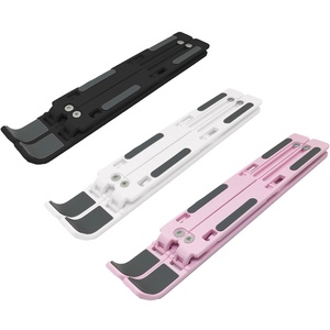 <strong>Factory</strong> Wholesales Foldable Metal Adjustable Portable ABS Plastic Aluminum Ergonomic <strong>Laptop</strong> Notebook Holder <strong>Stand</strong>