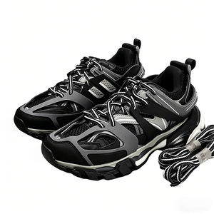 Zapatillas de Baloncesto Robustas y Transpirables con Cordones, Ligeras, con Amortiguación, Antideslizantes, Punta Redonda, Casuales, de EVA - Product Image 2
