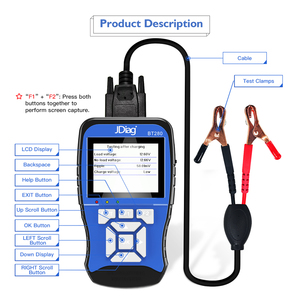 Profession eller BT280 Batteries ystem analysator Fabrik preis Auto <span class=keywords><strong>tester</strong></span> für verschiedene Batterien Code Reader Typ - Product Image 2