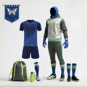 Custom Digital Print Breathable Quick Dry Men's <b>Short</b> Soccer <b>Jersey</b> Training Sportswear Full Set New Design Summer Outfits - Product Image 3