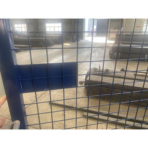 Ajustável Wire Mesh <span class=keywords><strong>Cage</strong></span> Steel Mesh Container Logístico Soluções de armazenamento seguro para uso industrial e armazém - Product Image 6