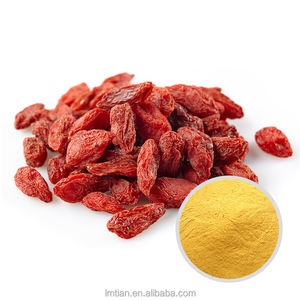 Extrait de Baies de Goji Polysaccharides 30%~98% Extrait de Lycii Fructus Antioxydant Soutien Vitalité Personnalisable en Vrac Lycium Barbarum - Product Image 2