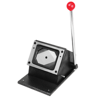Nouveau modèle 2025 – Machine professionnelle manuelle pour aimants de réfrigérateur 53x80mm, kit de découpe de photos DIY pour usage en restaurant, couleur personnalisable