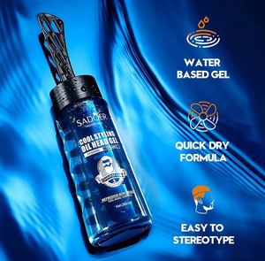Label privé Sadoer Facile à façonner Contrôle de l'huile naturelle Gel coiffant lisse pour hommes Produits de beauté et de coiffure - Product Image 1