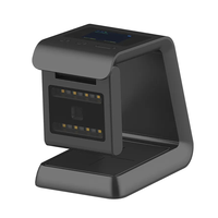 China portátil 2,4G BT escritorio escáner de código de barras láser inalámbrico brillante para 1D 2D QR para supermercado inventario coche Stock USB