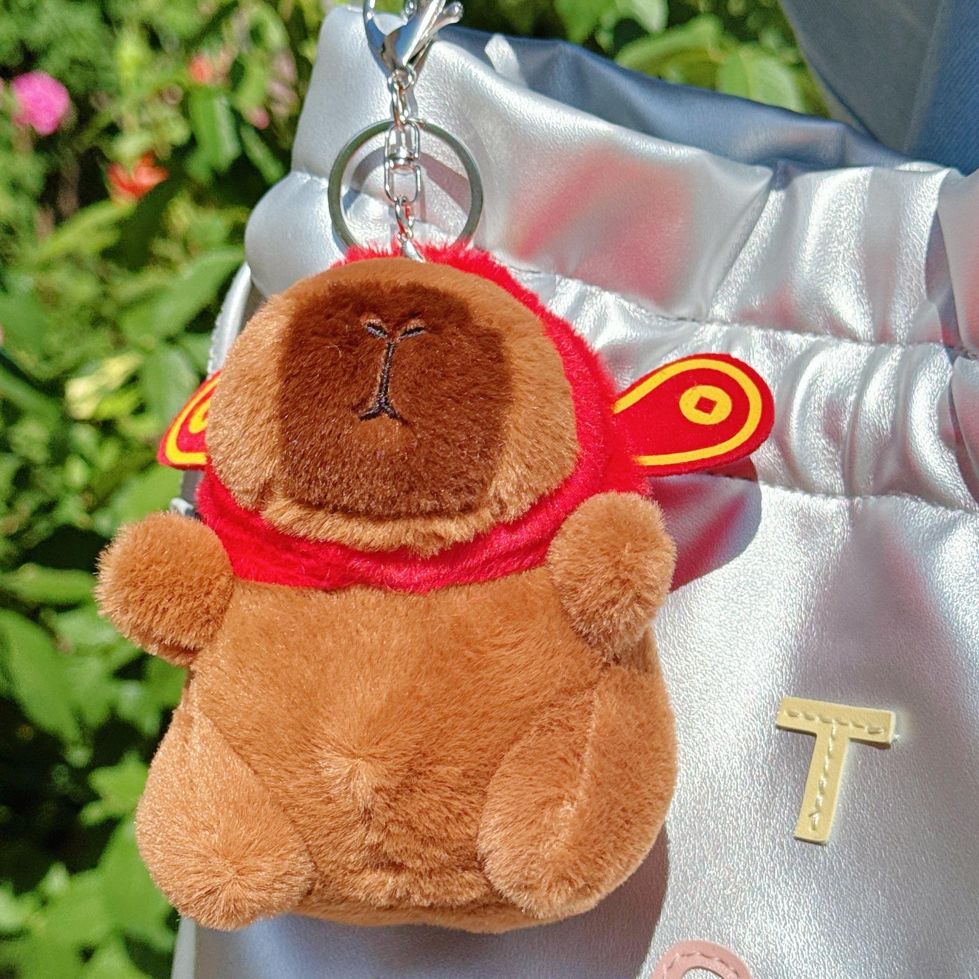 God of wealth capibala + silver buckle