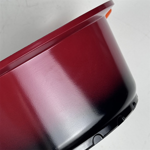 Batterie de cuisine 6 pièces en aluminium et granit, tailles 20-24-28 cm, pour usage domestique, couleurs assorties, stock usine - Product Image 2