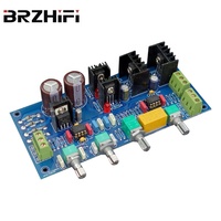 Préamplificateur audio BRZHIFI F1 classe A, amplificateur à basses profondes réglables, carte amplificateur BT5.0 55332DD*2, circuit HiFi PCB, préamplificateur stéréo