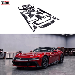 Nouveau pour SUV PUROSANGUE 12 cylindres 2022- Kit carrosserie amélioré en fibre de carbone sèche OEM : séparateur avant, diffuseur, aileron arrière, latéral - Product Image 1