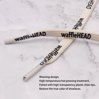 Lacets plats personnalisés avec logo imprimé, lacets imprimés avec texte personnalisé pour baskets de marque