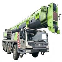 Grúa Móvil Usada de 60 Toneladas QY60KC, Pluma de Cinco Secciones, Altura de Elevación de 5000m, Buen Motor para Cilindro Hidráulico, Fabricada en China para Exportación