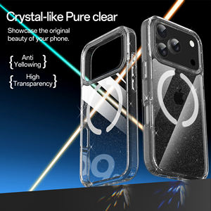 Soonleader étuis de téléphone portable pour Iphones 17 Pro Max Air housse de téléphone dur PC paillettes antichoc TPU fabricant de gros - Product Image 6