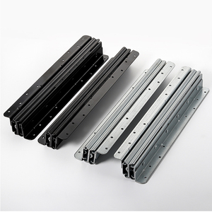 Glissière de <span class=keywords><strong>tiroir</strong></span> à installation inférieure à extension complète, robuste, design moderne, capacité de charge de 120 kg pour un usage en appartement - Product Image 2