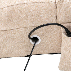 Wholesale Minimalist <b>Bean</b> <b>Bag</b> Microfiber Chaise Lounge Long Lounger Lazy Recliner Chair with Metal Frame for Living Room - Product Image 3