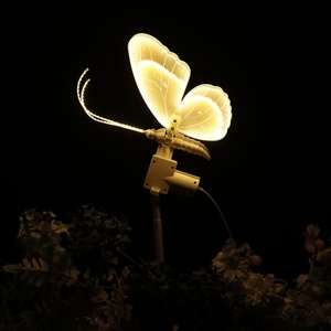 Lampada a LED Moderna e Romantica a Forma di Farfalla con Ali Dinamiche per Matrimoni all'Aperto, Feste, Festival, Illuminazione per Prati e Sentieri - Product Image 4