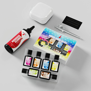 Wholesale Custom High Quality Acrylic <strong>Airbrush</strong> Nail Prep Spray Ombre 12 Colors Art Gel Polish Set <strong>Airbrush</strong> <strong>Stencil</strong> For Nails