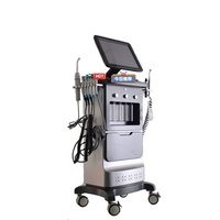 14 en 1 hydro dermabrasion machine hydra soins de la peau machine faciale hydro jet d'oxygène peel équipement multifonctionnel