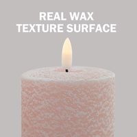 4 pièces, rose, 10 touches, télécommande, bougie LED artificielle, lumière LED scintillante électrique