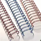 Văn phòng phẩm nhà máy đầy màu sắc đôi đôi xoắn ốc vòng lặp dây ràng buộc kim loại xoắn ốc vòng lặp đôi dây ràng buộc cho cuốn sách RÀNG BUỘC - Product Image 5