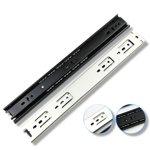 3-Fold Ball bearing Ngăn kéo trượt đường sắt Telescopic kênh undermount mở rộng cho tủ - Product Image 1