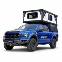Huntoo – Coque de camping modulaire rigide pour pick-up, pliable, avec rangement personnalisable, pour 4x4 professionnels