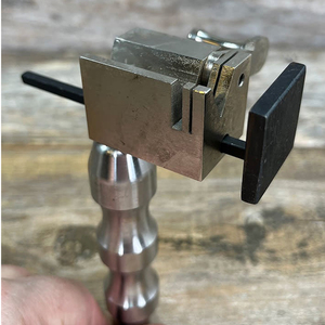 Herramienta de plantilla de corte de tubos Durston Precision de 4,5mm, cortes al ras Chenier y limado de juntas, cortador de tubos de acero sólido con tope ajustable - Product Image 4