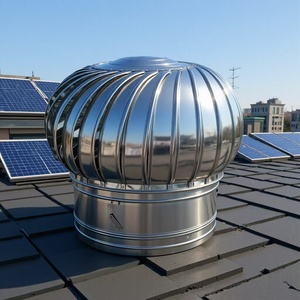 Ventilateur d'évacuation <span class=keywords><strong>de</strong></span> toit étanche en acier inoxydable 304/201, turbine non motorisée - Ventilateur <span class=keywords><strong>de</strong></span> ventilation à énergie éolienne pour entrepôt et atelier - Product Image 2