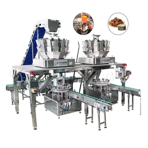 Customized Assembly Line for Canned Lamb Food Automation Processing Production Packaging Line