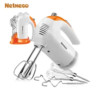 5 tốc độ điện mini tay Mixer 6 tập tin đính kèm lưu trữ trường hợp điện tay Mixer Máy trộn cầm tay